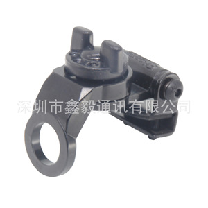 Em70 Mobile <b>Car</b> Cb Antenna Mounting Bracket Base Clip Stainless Steel For Walkie Talkie - Product Image 5