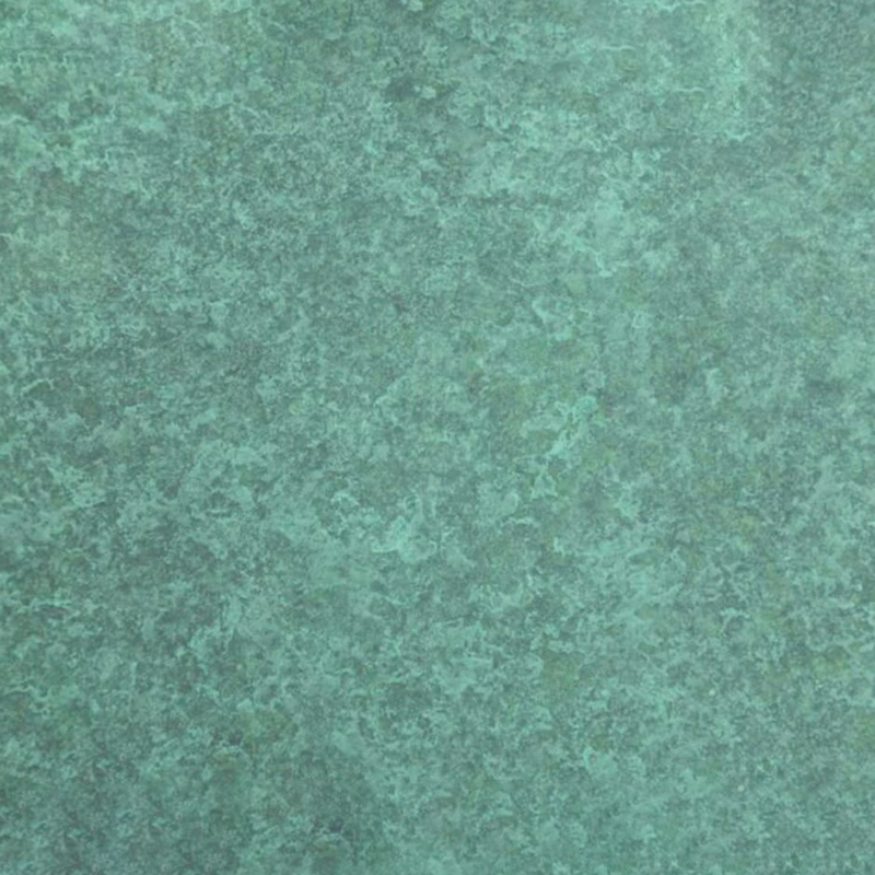Patine turquoise