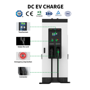 Chargeur Ccs2 Type Fast Ev Fabricant 30kw 40kw 60kw 120kw 150kw Station <span class=keywords><strong>de</strong></span> <span class=keywords><strong>recharge</strong></span> <span class=keywords><strong>pour</strong></span> véhicules commerciaux <span class=keywords><strong>pour</strong></span> voitures électriques - Product Image 2