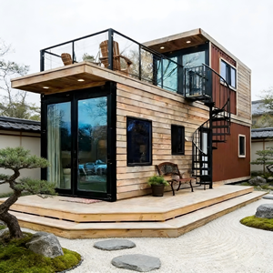 <span class=keywords><strong>Casa</strong></span> Contenedor <span class=keywords><strong>de</strong></span> Lujo con Terraza en el Techo, Cocina <span class=keywords><strong>Completa</strong></span> y Diseño Moderno para Vivir en el Patio Trasero o <span class=keywords><strong>Alquiler</strong></span> Vacacional - Product Image 5