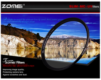 MC UV Mince filtre ZOMEI 58mm Numérique Caméra Lentille de Filtre Protection Filtre UV pour Canon Nikon