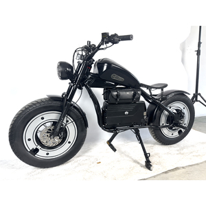 Urbanes Elektrofahrrad mit Fettreifen, <span class=keywords><strong>E</strong></span>-Bike mit Pedalunterstützung, Gashebel, Federsitz, Ape Hanger Komfort für Erwachsene - Product Image 1