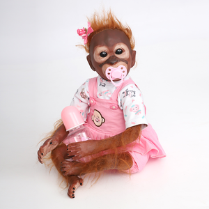 <span class=keywords><strong>Singe</strong></span> Moule Personnaliser Vinyle Animal Enfants Jouet Cadeau Collector Artiste Silicone <span class=keywords><strong>Reborn</strong></span> Bébé Poupée - Product Image 3