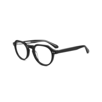 Montures de lunettes rondes unisexes G5778F, tendance, en acétate de haute qualité, pour lecture optique, faible MOQ, livraison rapide