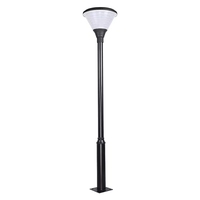 Lampe solaire LED extérieure étanche IP65, garantie 3 ans, 30W 60W 85W, lampe de paysage moderne pour villa, cour, allée