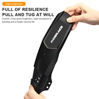 Garde-boue en fibre de carbone RIDERACE pour VTT et vélo de route, garde-boue universel souple en PP pour pneus avant et arrière, accessoires de vélo