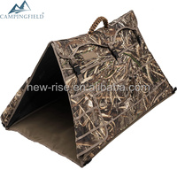 Canevas de chasse à oiseaux en plein air, camouflage imperméable pour chien de chasse avec double portes