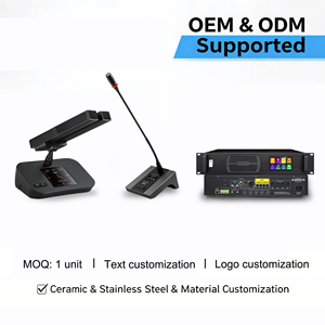 Sistema Microfonico Digitale HD-8800 per Videoconferenze, Collegamento a Catena fino a 250 Unità, Matrice HDMI con Controller LCD da 3,5 Pollici - Product Image 5