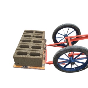 Gạch rỗng xi măng bán tự động và máy làm khối, dây chuyền sản xuất paver lồng vào nhau - Product Image 1
