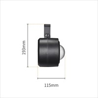Nouveau sept-en-un RGBW LED teint boule magique lumières mobiles pour KTV Bar fête de famille DJ effet Laser DMX512 contrôle transfrontalier
