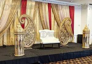 Lámparas Decorativas de Estilo Árabe Marroquí, OEM ODM, Lámparas Decorativas para Bodas Indias, Lámparas de Fibra de Vidrio Artísticas, Venta al Por Mayor - Product Image 5