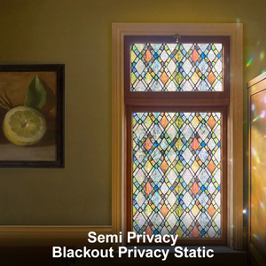 Película Estática Decorativa para Ventanas <span class=keywords><strong>de</strong></span> PVC, Moderna, Arcoíris, Sin Pegamento, Removible, para Hogar y Dormitorio, Tamaños Personalizados, Protección Solar - Product Image 3