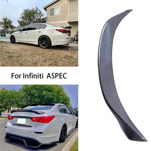 Aileron arrière style ASPEC en fibre de carbone nid d'abeille pour Q50 Q50S Q50L 2013-2023 - Product Image 2