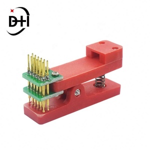 หัวเข็ม Pogo Pin คุณภาพสูง 6 พิน 2.54 มม. แบบสองแถว สำหรับยึดแผงวงจร PCB ใช้สำหรับดาวน์โหลดโปรแกรมและเขียนข้อมูล - Product Image 5