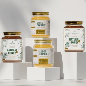 Tarro de miel de vidrio reciclable de 850g con tapa de tornillo dorado Tarro de mermelada de ensalada de vidrio transparente único Tapa de plástico de grado alimenticio - Product Image 3