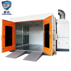 Cabina de Pintura para Automóviles con Calefacción Eléctrica Modular de Ensamblaje Rápido, Instalación en 2 Horas para Eventos y Exposiciones de Reparación de Automóviles, Xinyuan 18KW 220V/380V - Product Image 1