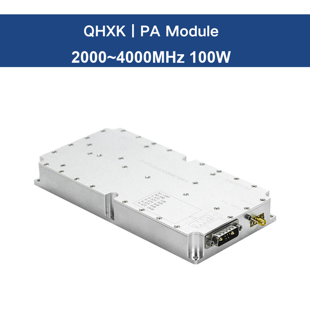Custom RF Power Amplifier Module 2000-4000MHz 100W Wide Frequency Range High Gain High Output Power OEM ODM