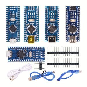 Roarkit CH340 Micro USB 16Mhz Atmega Mini/Type-C/3.0 Nano USB驱动程序，带有适用于<span class=keywords><strong>Arduino</strong></span>的<span class=keywords><strong>Bootloader</strong></span>兼容纳米控制器 - Product Image 2