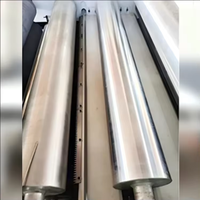 Machine de laminage automatique de panneaux de 1220 mm de largeur |   Presse à chaud et à froid double fonction pour PVC / PET / papier sur contreplaqué MDF pour meubles