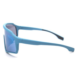カスタムキッズスポーツサイクリングランニングサングラスUV400プロテクションベイビーブルーPCレンズユース野球バイクグラス - Product Image 3