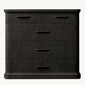 Meuble de chambre à coucher de <span class=keywords><strong>style</strong></span> nouveau et luxueux, en bois massif de chêne, <span class=keywords><strong>commode</strong></span> à 5 tiroirs - Product Image 6