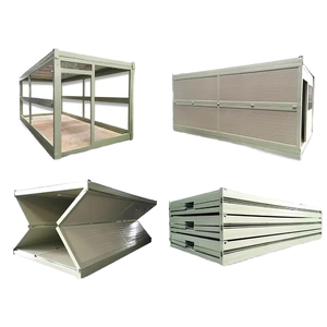 Installation rapide Maison conteneur <span class=keywords><strong>mobile</strong></span> pliable de 20 pieds Bâtiment de bureau pliable Expédition économique Maisons conteneurs pliables - Product Image 1