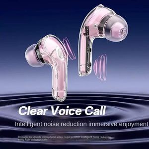 Auriculares Deportivos TWS Mini Portátiles con Pantalla LED, HiFi, Bajos Potenciados, Material Transparente de PC, Auriculares de Cristal para Juegos y DJ - Product Image 2