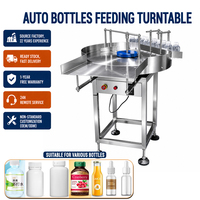 Table de collecte rotative pour le désagrégeage et le ramassage de bouteilles en verre vides