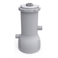 Jilong Avenli 12363EUV63 PVC 366cmX122cm Großer Familien-Rundpool für den Außenbereich