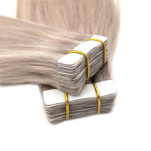 เทปต่อผมยี่ห้อจัสมินบิวตี้ แบบเส้นผมแท้ ซุปเปอร์ดับเบิ้ลดรอน 100% ผมยุโรป เกรด 12A คุณภาพสูงสุด สีตามสั่ง - Product Image 5