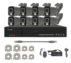<span class=keywords><strong>Kit</strong></span> NVR Inteligente con IA Tuya, Cámara de Vigilancia con Monitoreo Remoto, Kits NVR PoE de 8mp - Product Image 6