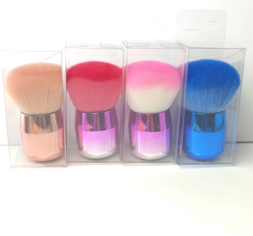 Emballage PVC multicolore - Tête de champignon bleu roi