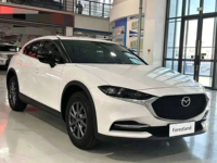 Mobil Bekas Mazda CX-4 SUV 2.0L 6-Speed Automatic Two Wheel Drive Skyactiv Tahun 2021 Setir Kiri Warna Gelap untuk Kondisi Jalan Campuran