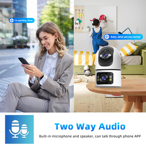 OEM 4MP 2K ống kính kép nhà thông minh trong nhà không dây wifi mạng IP PTZ <span class=keywords><strong>camera</strong></span> tuya Smartlife App CCTV Wifi <span class=keywords><strong>Camera</strong></span> An Ninh - Product Image 4