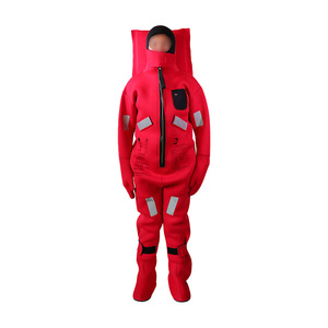 Imba Code <span class=keywords><strong>SOLAS</strong></span> MED بدلات غمر معزولة من نوع Neoprene II لإنقاذ الحياة - Product Image 6