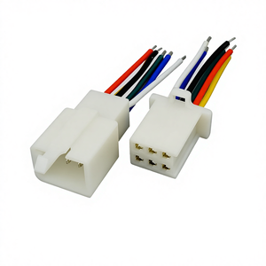 Кабель-адаптер для фар электромобилей 1007-18, серия 2.8, 2*3P, с медными жилами, ПВХ, для электросамокатов - Product Image 2