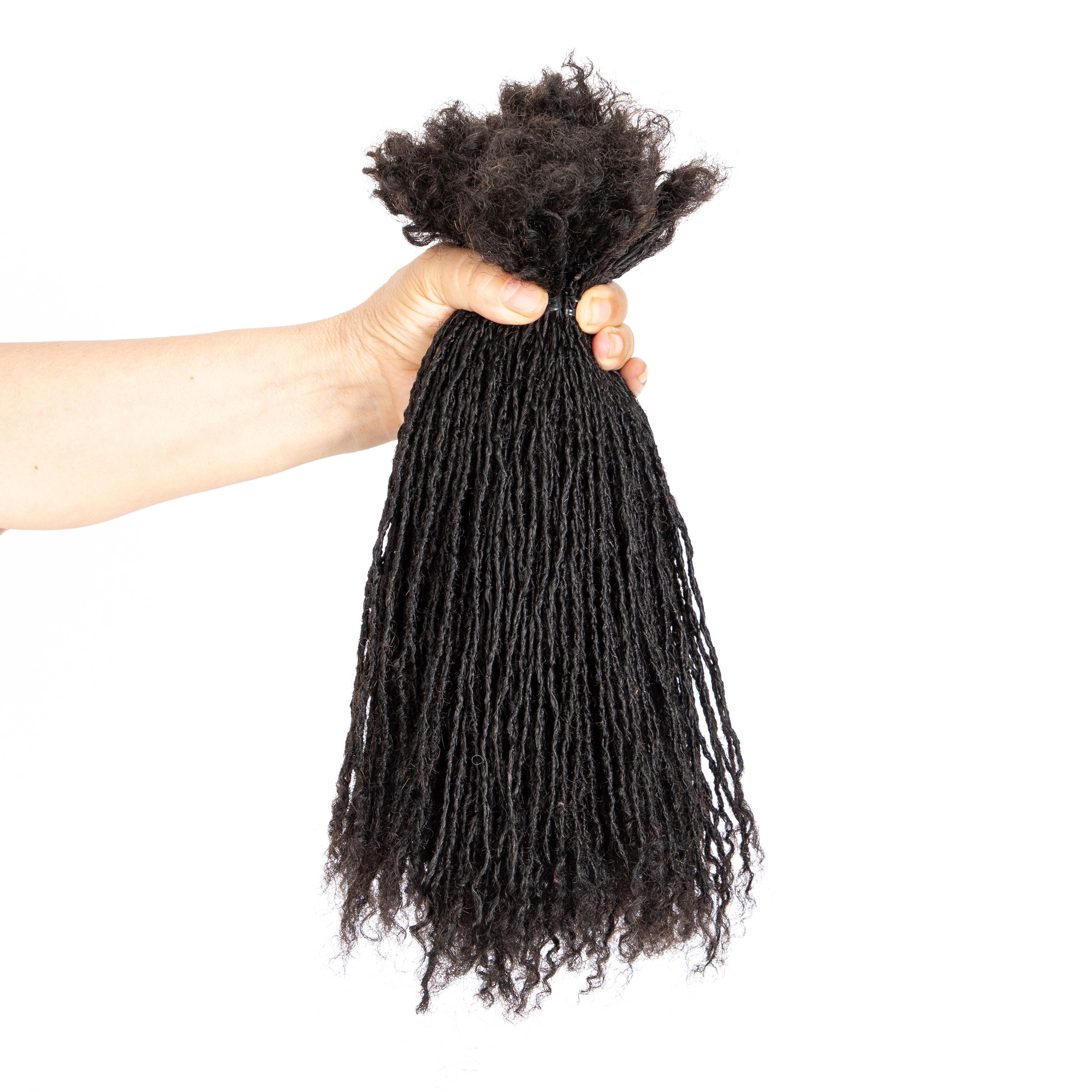 pointes bouclées sœur locs