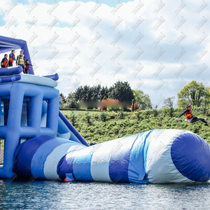 Globo de catapulta de agua inflable de gota de salto de alta calidad Zhenmei para almohada de salto de parque acuático - Product Image 1