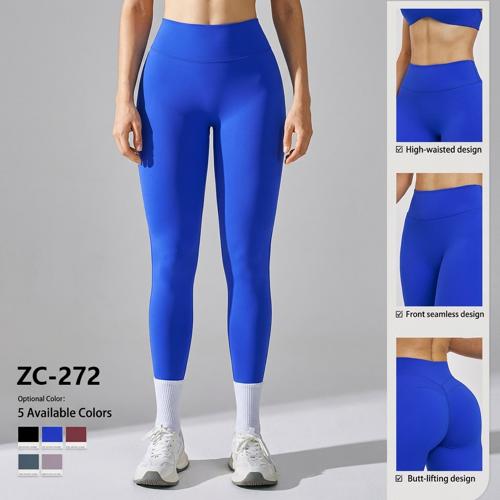 SHELL Hot Sale Whosale High Waisted Butt Lifting High Elastic Breathable Naked-Feel Sensation Athleisure Yoga Women's Leggings