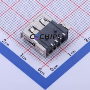 904-132A2022S10100 USB Connector SMD Connector ( Connector Type: Type-A )( Protocol Standard: USB 2.0 )( Gender: Female ) - Product Image 2