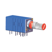 Potentiomètre de contrôle de vitesse rotatif R132N1-D-HN-B(M7)-K, potentiomètre audio, potentiomètre de contrôle de vitesse