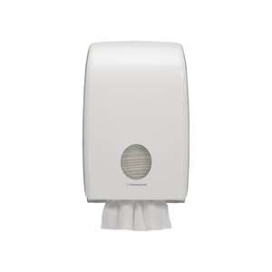 AQUARIUS Dispensador de toallas de papel 6945 H399xW265xD136 aprox. Medidor de nivel de llenado de MM, bloqueable - Product Image 1