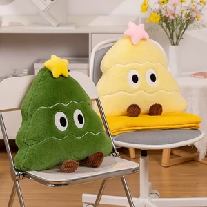Cute Christmas Tree Stuffed Toy Soft <strong>Anime</strong> Plush Decorated Doll with Big <strong>Eyes</strong> Perfect Christmas Present - Product Image 2