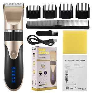 Tête chauve rechargeable pour hommes, têtes de rasoir électrique, <span class=keywords><strong>tondeuse</strong></span> à barbe, nez et oreilles/ - Product Image 4