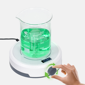 Agitatore Magnetico Mini LICHEN MS 2000RPM, Capacità 2L, Miscelatore da <span class=keywords><strong>Laboratorio</strong></span> <span class=keywords><strong>con</strong></span> Piastra in Vetro Temperato e Display Digitale LED per <span class=keywords><strong>Laboratorio</strong></span> - Product Image 4