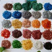 Flocons de plancher époxy bricolage copeaux de flocons de vinyle chimique pour revêtement de sol époxy