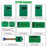Programador de ECU CG FC200 con Adaptador AT200, Actualización en Línea, Compatible con 4200 ECUs, 3 Modos de Operación, Versión Completa