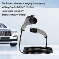 Nouveau câble de charge pour véhicules électriques 7 kW 10 m monophasé Type 2 vers Type 1 avec câble long pour voitures électriques