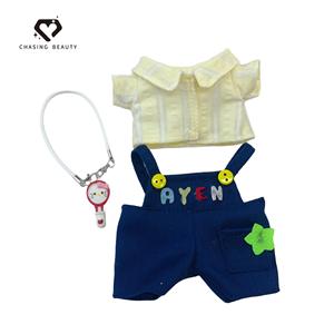 Tùy Chỉnh Thực hiện Búp Bê Quần Áo Và Phụ Kiện T-Shirt Búp Bê Thời Trang Quần Áo Thiết Lập Phụ Kiện Cho 14-17Cm Búp Bê - Product Image 4