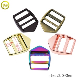 Wholesale Die Casting Buckle Style Antique Brass Bags Hardware Buckle <strong>Strap</strong> <strong>Adjust</strong> With 25mm - Product Image 5